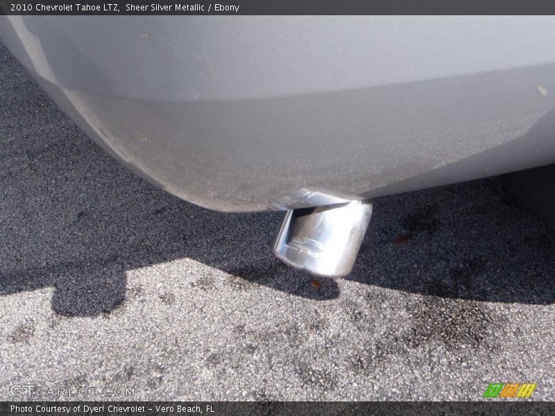 Sheer Silver Metallic / Ebony 2010 Chevrolet Tahoe LTZ