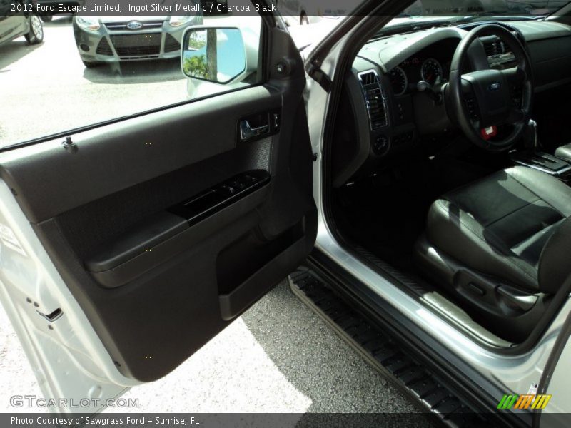 Ingot Silver Metallic / Charcoal Black 2012 Ford Escape Limited