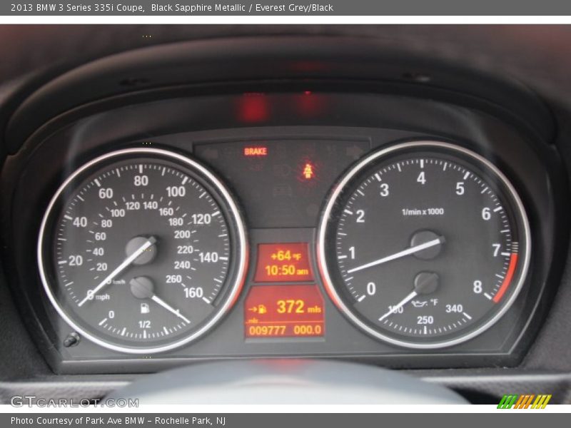  2013 3 Series 335i Coupe 335i Coupe Gauges