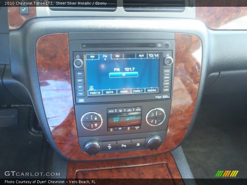 Sheer Silver Metallic / Ebony 2010 Chevrolet Tahoe LTZ