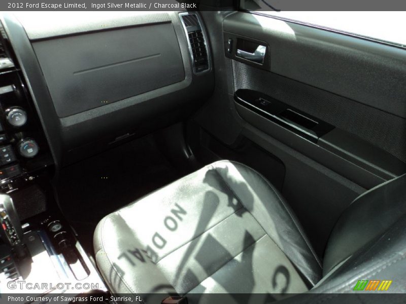 Ingot Silver Metallic / Charcoal Black 2012 Ford Escape Limited
