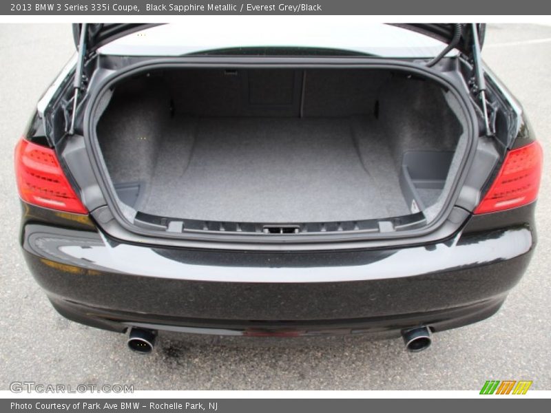  2013 3 Series 335i Coupe Trunk