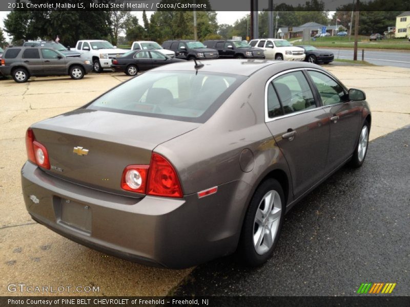 Mocha Steel Metallic / Cocoa/Cashmere 2011 Chevrolet Malibu LS