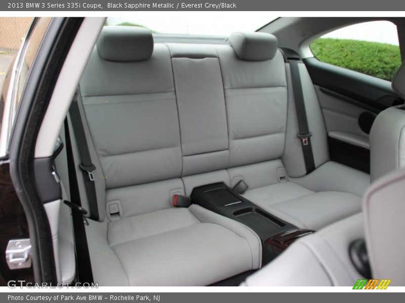 Rear Seat of 2013 3 Series 335i Coupe