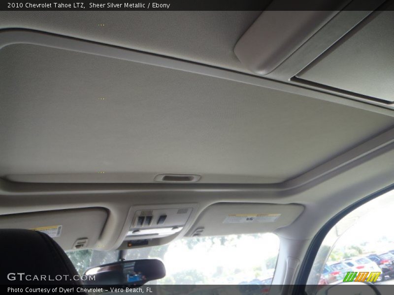 Sheer Silver Metallic / Ebony 2010 Chevrolet Tahoe LTZ