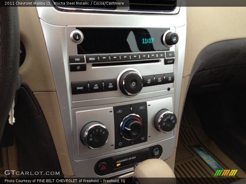 Mocha Steel Metallic / Cocoa/Cashmere 2011 Chevrolet Malibu LS