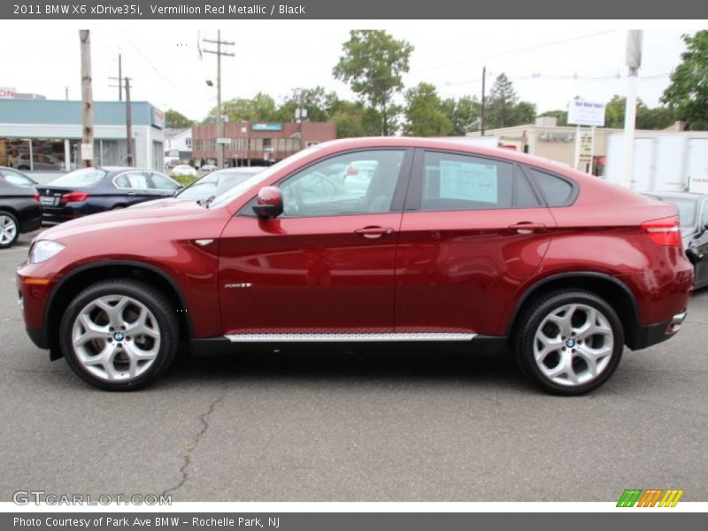  2011 X6 xDrive35i Vermillion Red Metallic