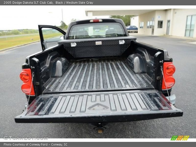 Black / Medium Slate Gray 2005 Dodge Dakota SLT Club Cab