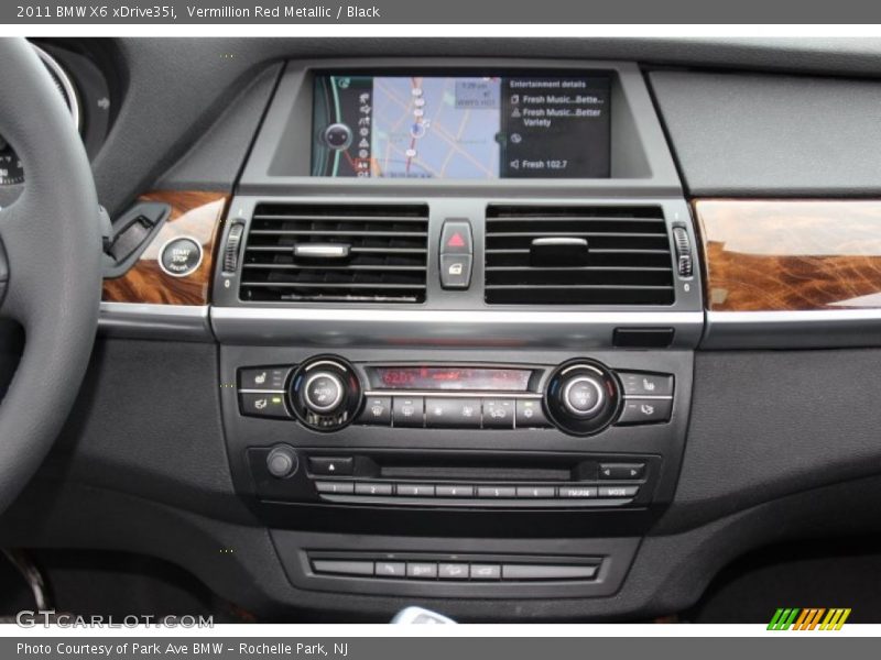 Vermillion Red Metallic / Black 2011 BMW X6 xDrive35i
