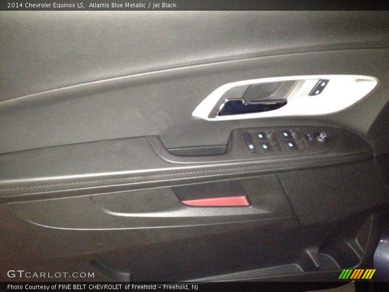 Atlantis Blue Metallic / Jet Black 2014 Chevrolet Equinox LS