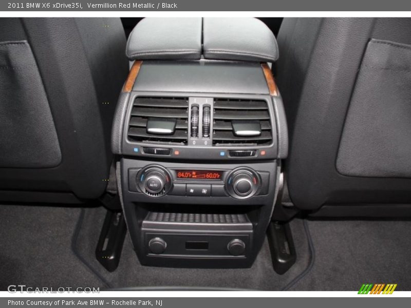 Vermillion Red Metallic / Black 2011 BMW X6 xDrive35i