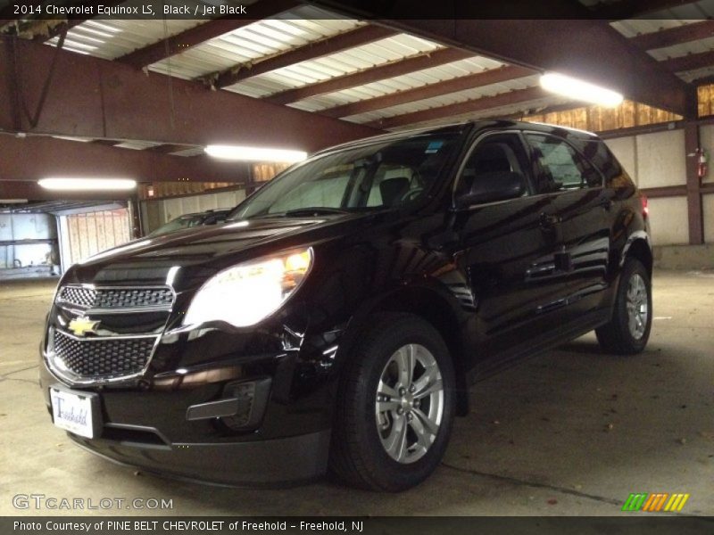 Black / Jet Black 2014 Chevrolet Equinox LS