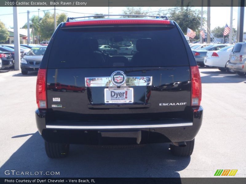 Black Raven / Ebony 2010 Cadillac Escalade