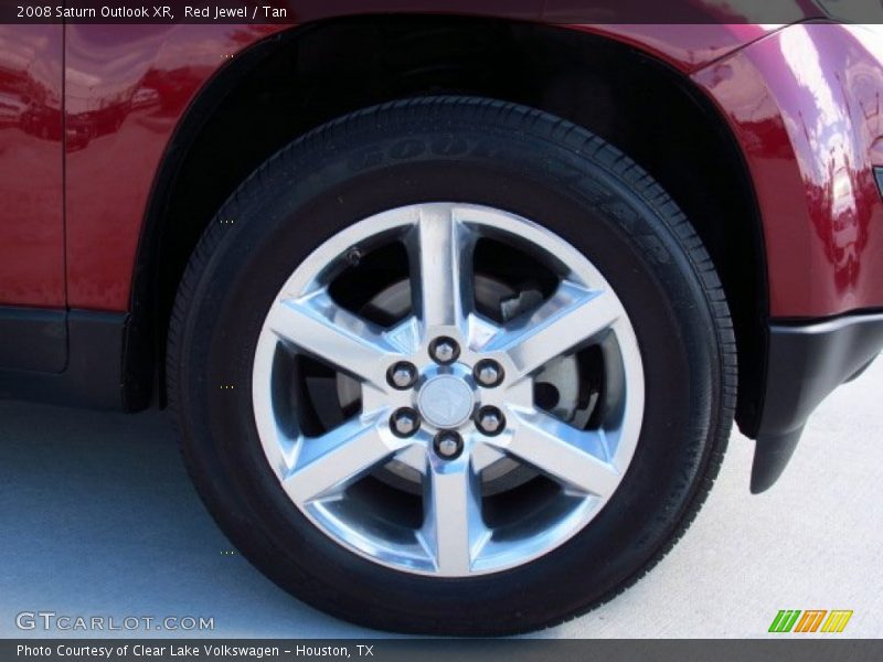 Red Jewel / Tan 2008 Saturn Outlook XR