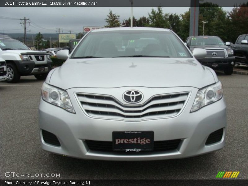 Classic Silver Metallic / Ash 2011 Toyota Camry LE