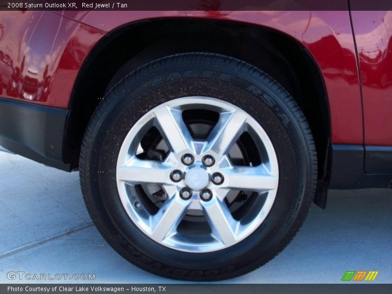Red Jewel / Tan 2008 Saturn Outlook XR