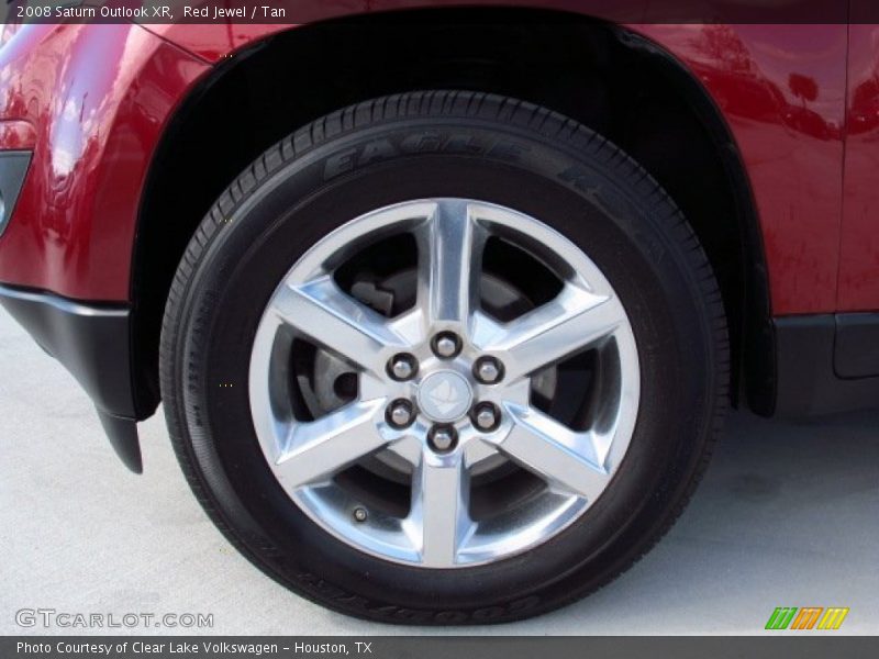 Red Jewel / Tan 2008 Saturn Outlook XR