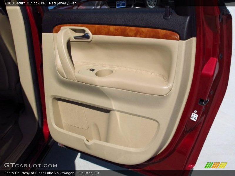 Red Jewel / Tan 2008 Saturn Outlook XR