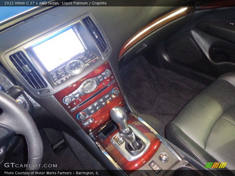 Liquid Platinum / Graphite 2012 Infiniti G 37 x AWD Sedan