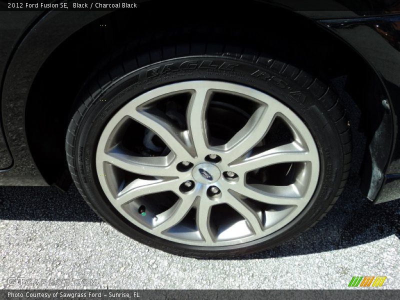 Black / Charcoal Black 2012 Ford Fusion SE