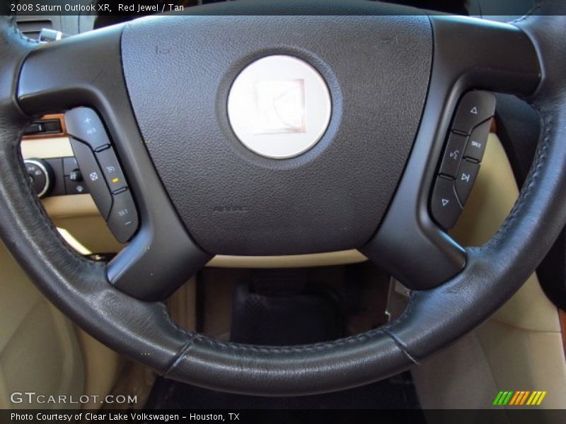 Red Jewel / Tan 2008 Saturn Outlook XR