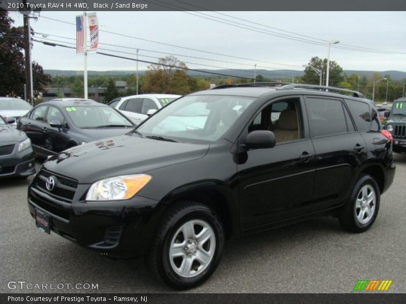 Black / Sand Beige 2010 Toyota RAV4 I4 4WD