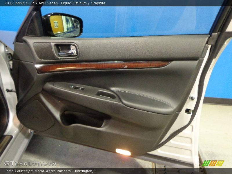 Liquid Platinum / Graphite 2012 Infiniti G 37 x AWD Sedan