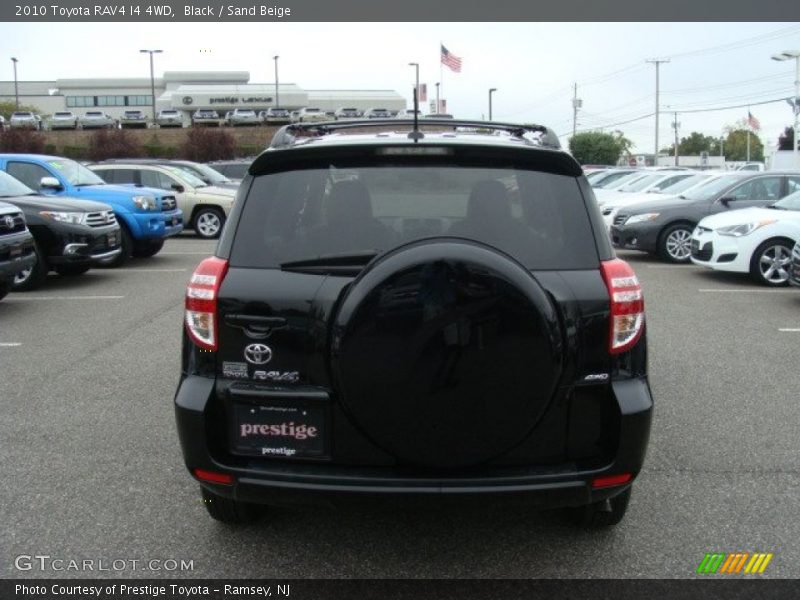 Black / Sand Beige 2010 Toyota RAV4 I4 4WD