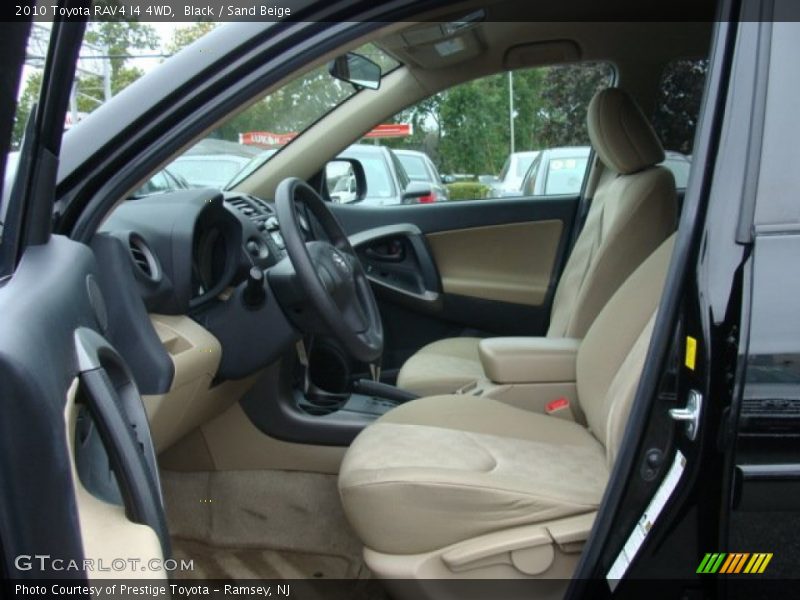 Black / Sand Beige 2010 Toyota RAV4 I4 4WD