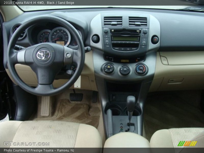 Black / Sand Beige 2010 Toyota RAV4 I4 4WD