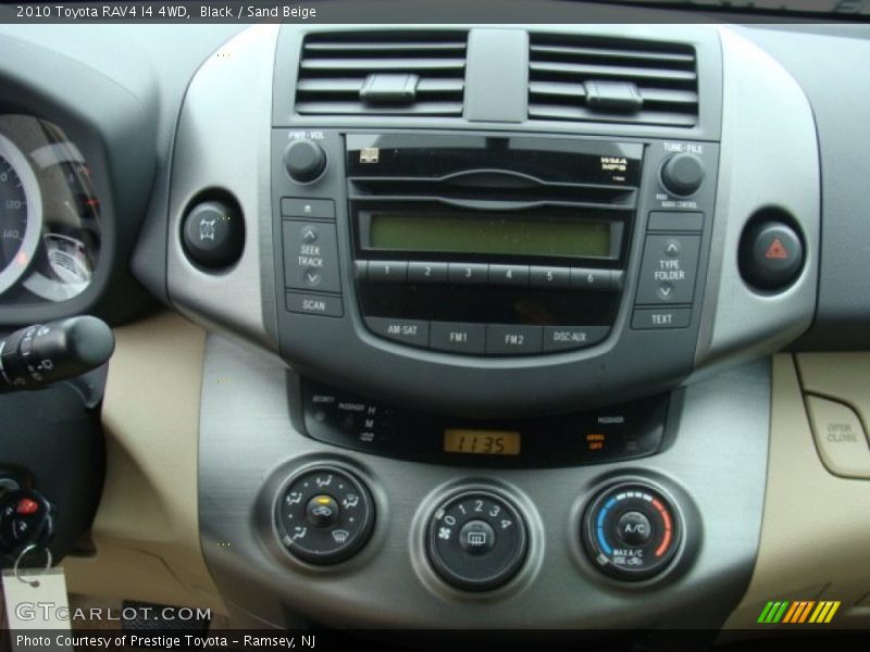 Black / Sand Beige 2010 Toyota RAV4 I4 4WD