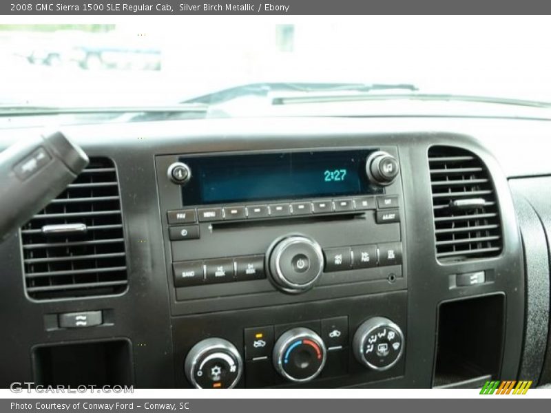 Silver Birch Metallic / Ebony 2008 GMC Sierra 1500 SLE Regular Cab