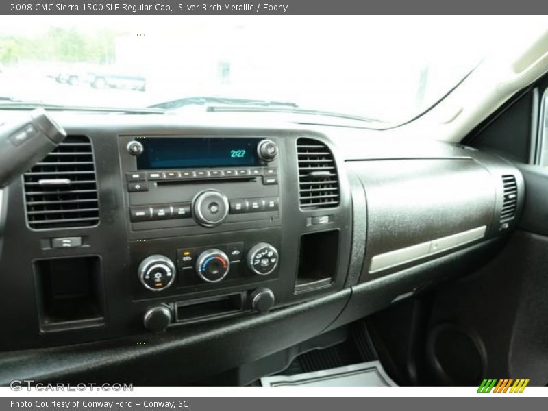 Silver Birch Metallic / Ebony 2008 GMC Sierra 1500 SLE Regular Cab