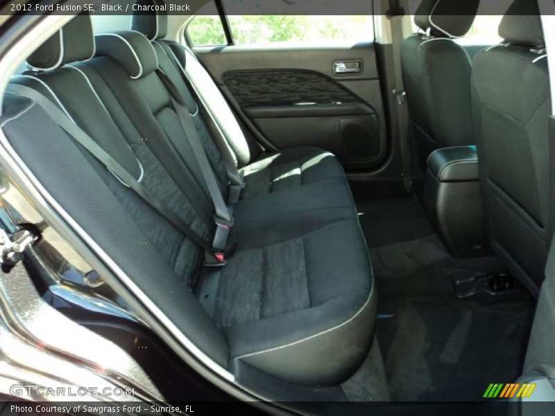 Black / Charcoal Black 2012 Ford Fusion SE