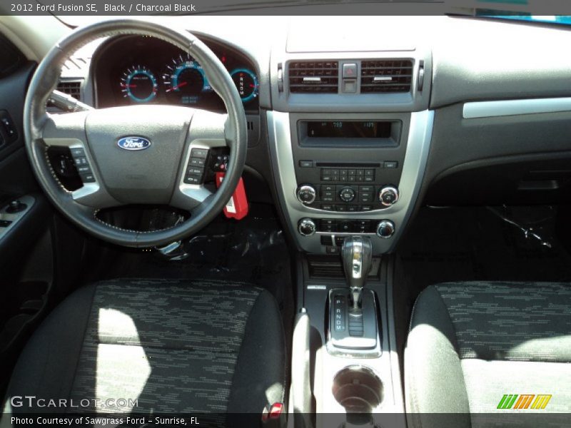 Black / Charcoal Black 2012 Ford Fusion SE