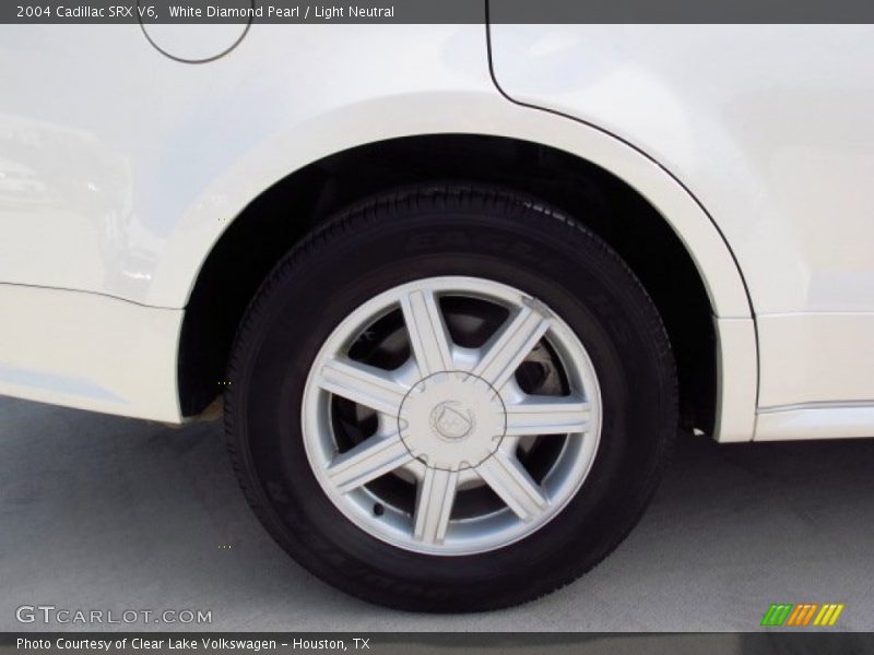 White Diamond Pearl / Light Neutral 2004 Cadillac SRX V6