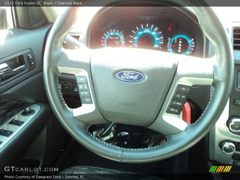 Black / Charcoal Black 2012 Ford Fusion SE
