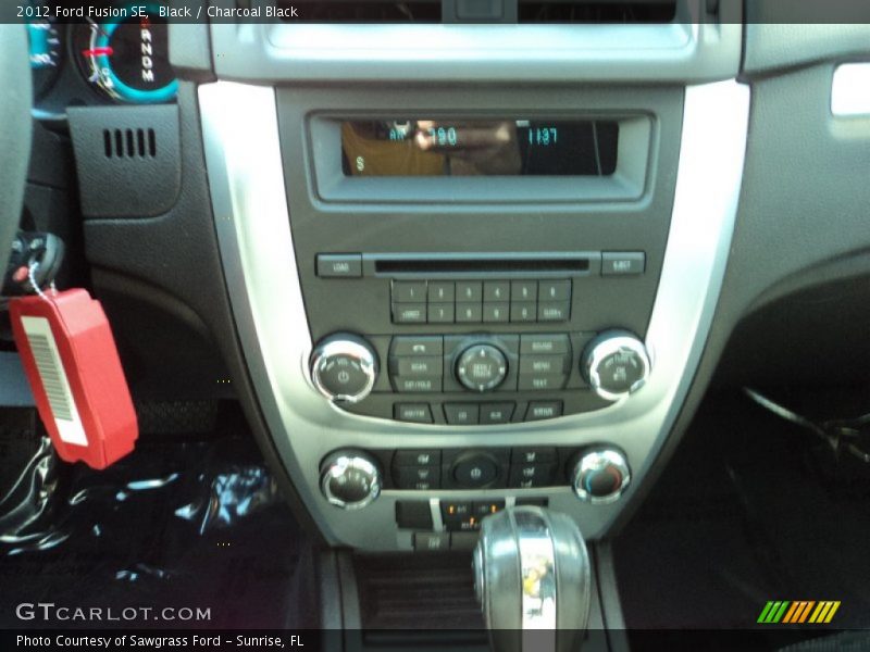 Black / Charcoal Black 2012 Ford Fusion SE