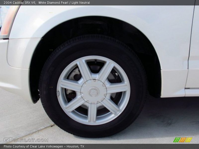 White Diamond Pearl / Light Neutral 2004 Cadillac SRX V6