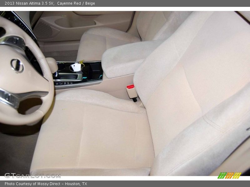 Cayenne Red / Beige 2013 Nissan Altima 3.5 SV