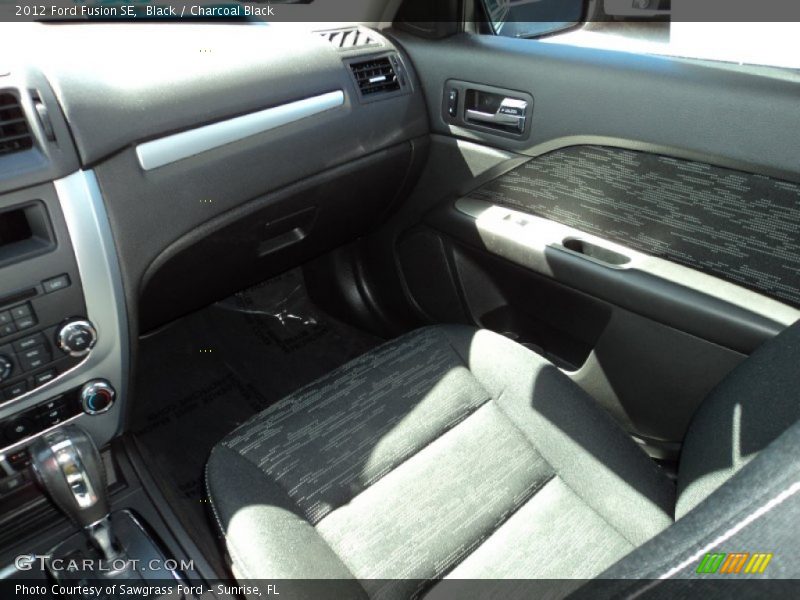 Black / Charcoal Black 2012 Ford Fusion SE