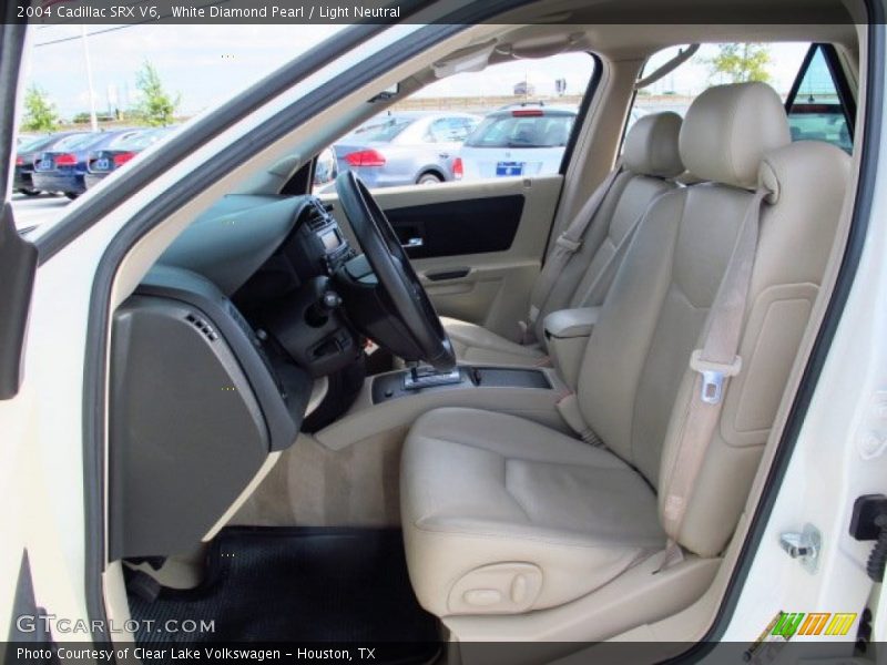 White Diamond Pearl / Light Neutral 2004 Cadillac SRX V6