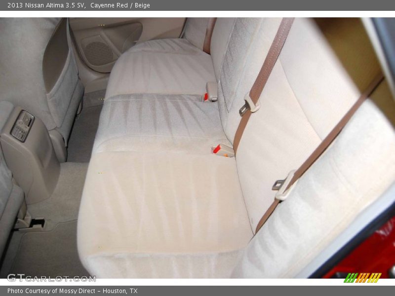 Cayenne Red / Beige 2013 Nissan Altima 3.5 SV