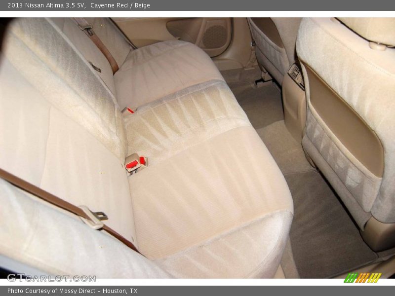 Cayenne Red / Beige 2013 Nissan Altima 3.5 SV