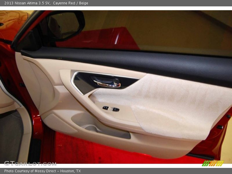 Cayenne Red / Beige 2013 Nissan Altima 3.5 SV