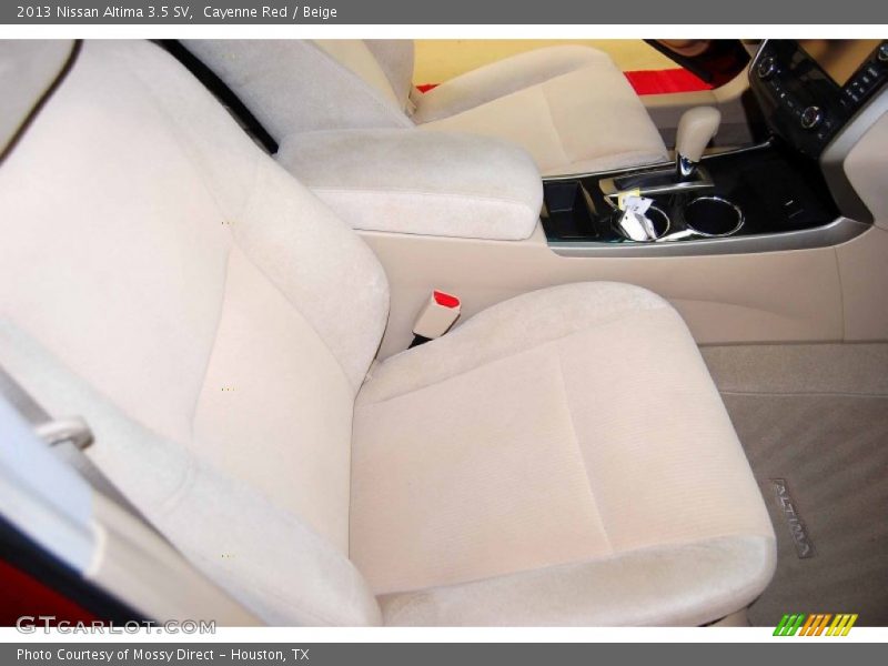 Cayenne Red / Beige 2013 Nissan Altima 3.5 SV