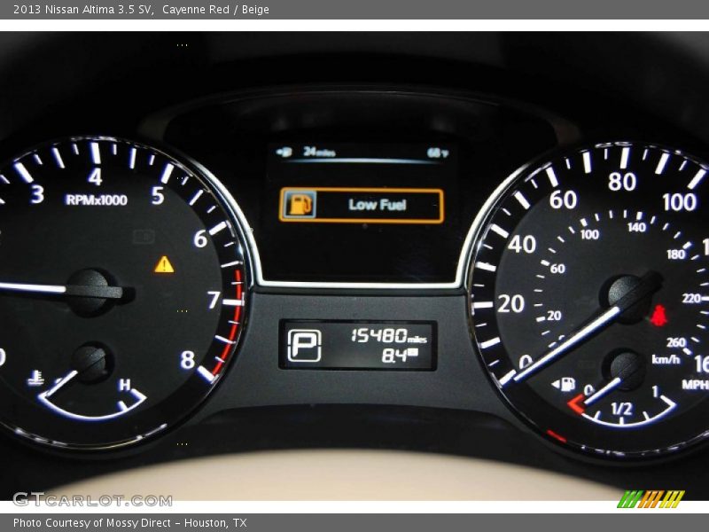 Cayenne Red / Beige 2013 Nissan Altima 3.5 SV