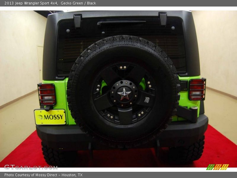 Gecko Green / Black 2013 Jeep Wrangler Sport 4x4