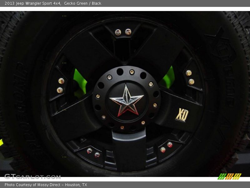 Gecko Green / Black 2013 Jeep Wrangler Sport 4x4