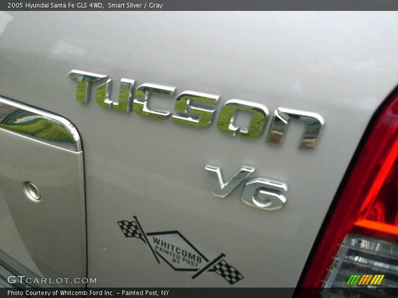 Smart Silver / Gray 2005 Hyundai Santa Fe GLS 4WD